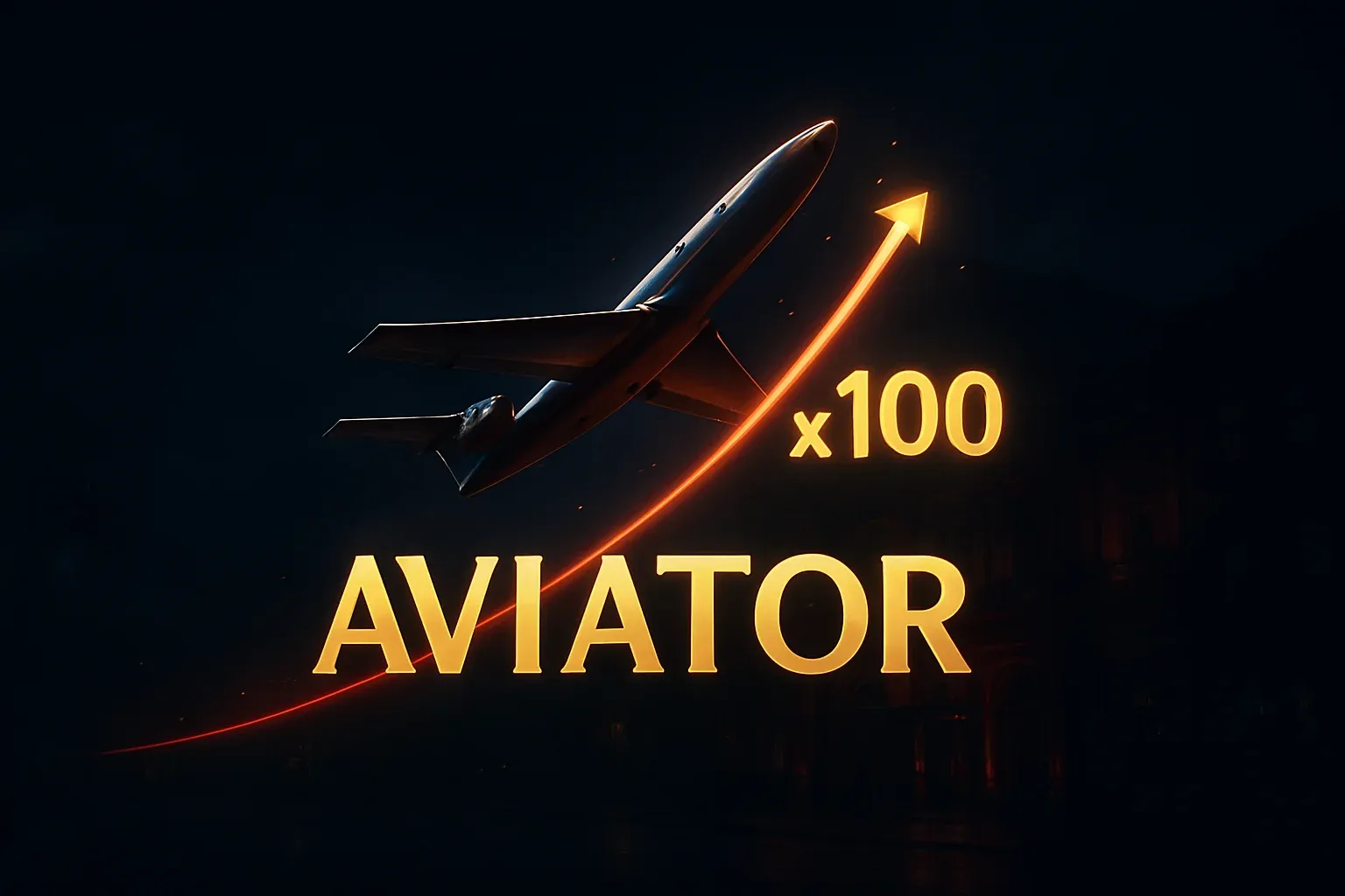 Modern aircraft soaring upward with glowing multiplier curve in UK casino